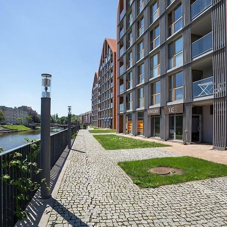 Unique Motlawa Riverbank Apartment Gdańsk Eksteriør bilde
